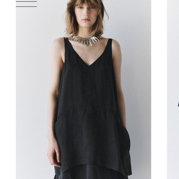 ZW COLLECTION SHORT STRAPPY DRESS - Grey MARL SIZE S,  M NWT - Picture 3 of 13